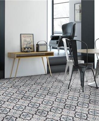 กระเบื้องพื้น 40x40 ซม. ไอโซร่า นิว ครีมเทา 0.96M2 - Image 2