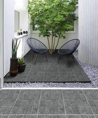 กระเบื้องพื้น 40x40 ซม. CERGRES จากัวร์ เทา A - Image 2