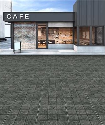 กระเบื้องพื้น 40X40 ซม. TARA อาร์ทูร่า เทาเข้ม A 0.96 ตร.ม. - Image 2